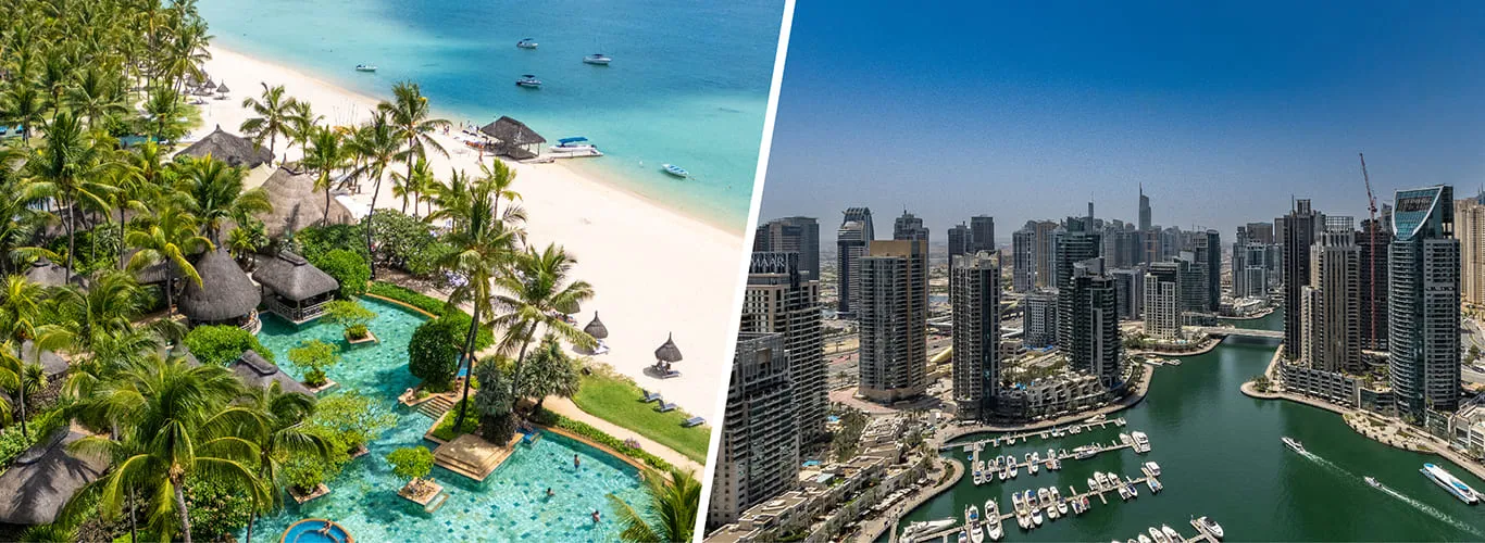 Maurice ou Dubai