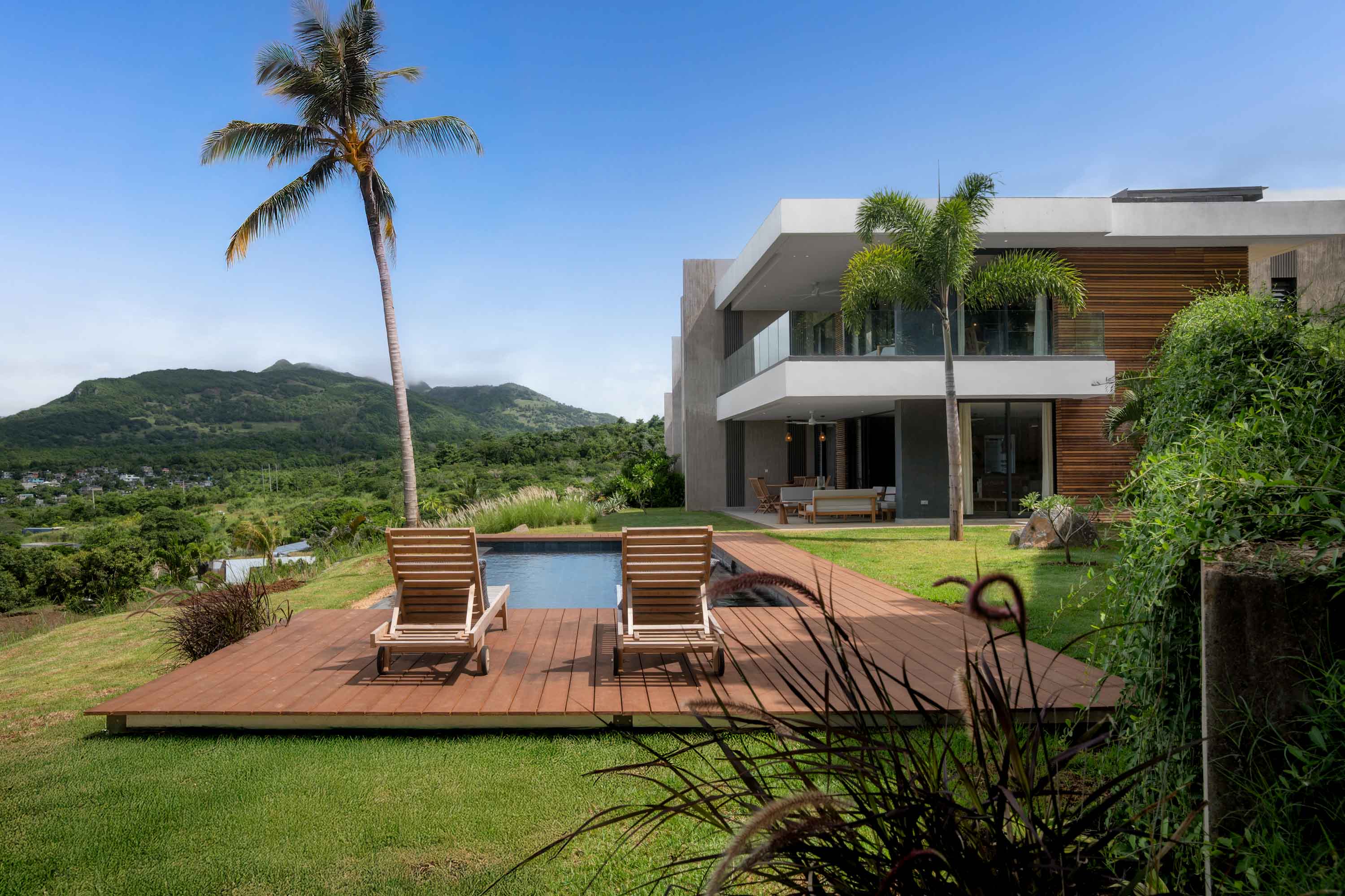 duplex avec piscine à l'ile maurice
