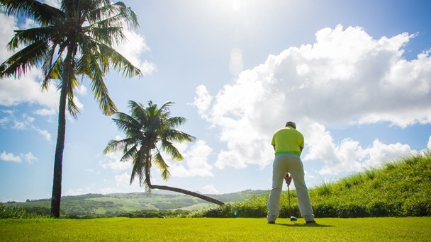 golf à l'île maurice