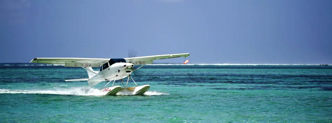vol hydravion ile maurice