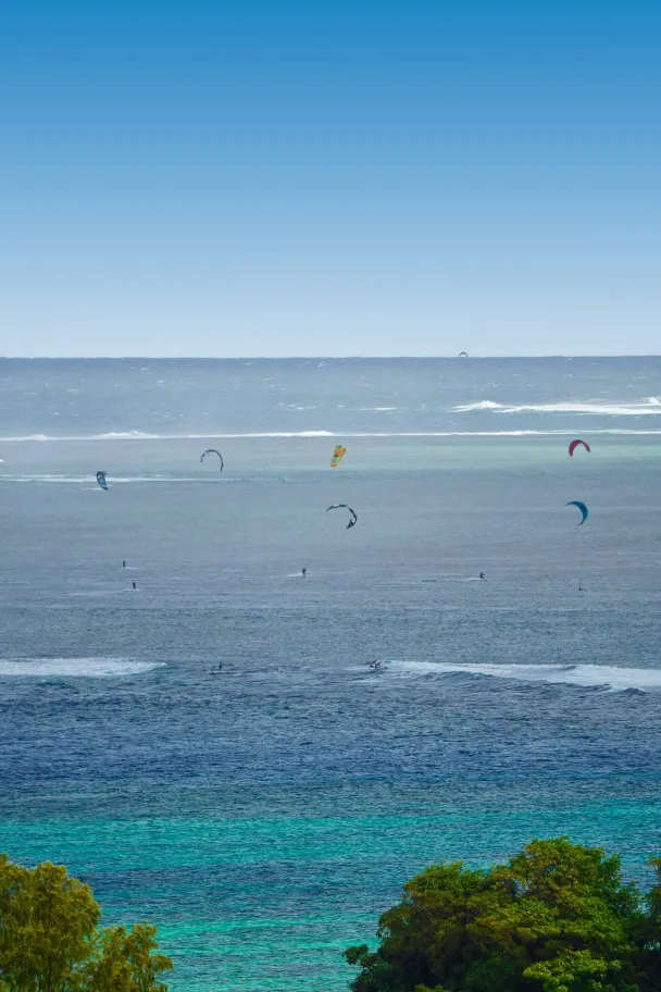 kitesurf ile maurice et rodrigues