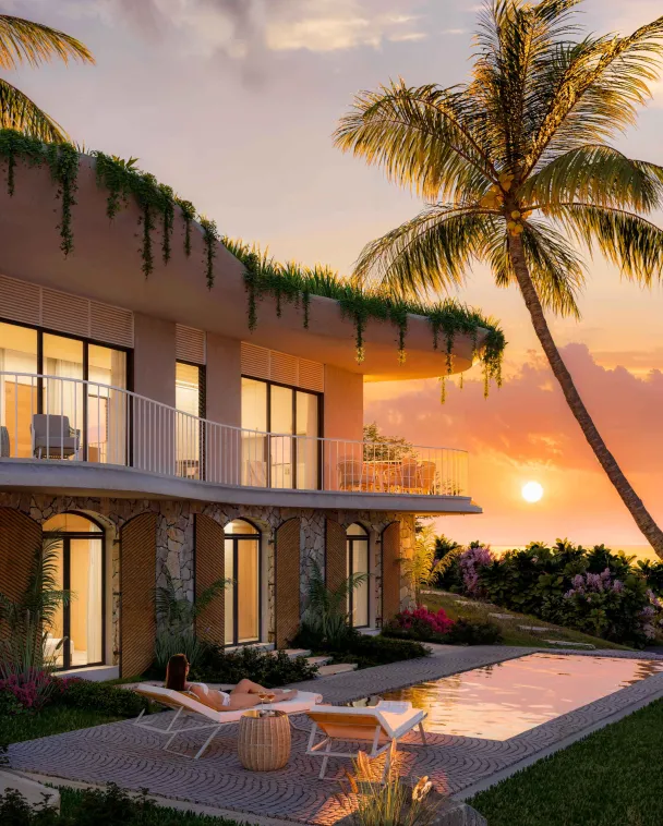 villa bioclimatique de luxe ile maurice